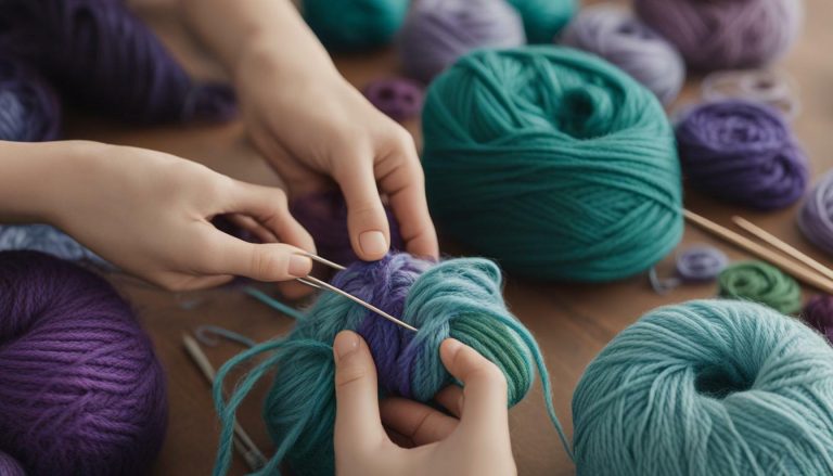 How to make a yarn ball