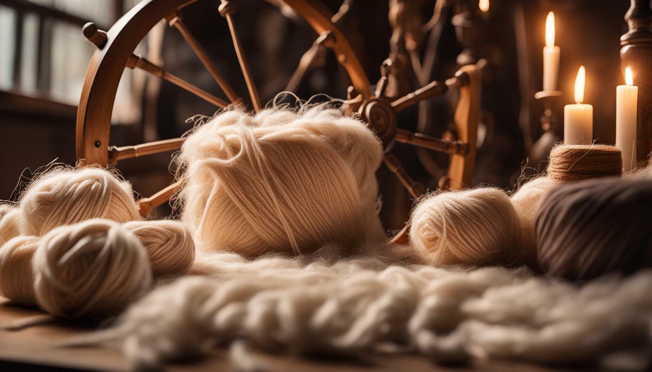 how do you spin wool into yarn