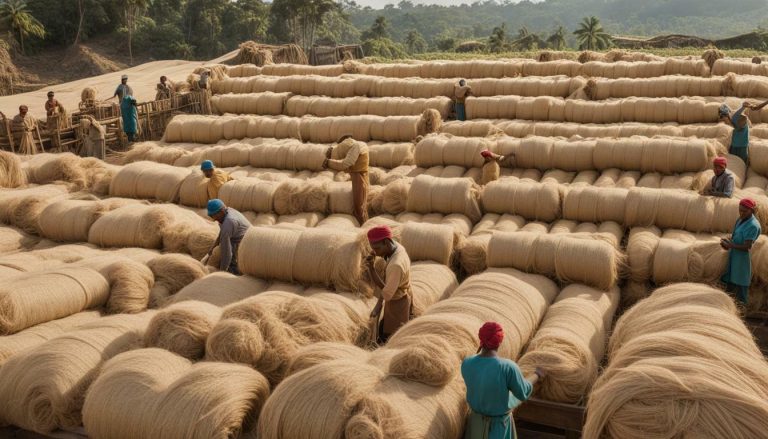 how jute is processed into yarn