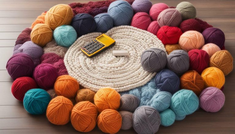 how much yarn do I need for a blanket calculator