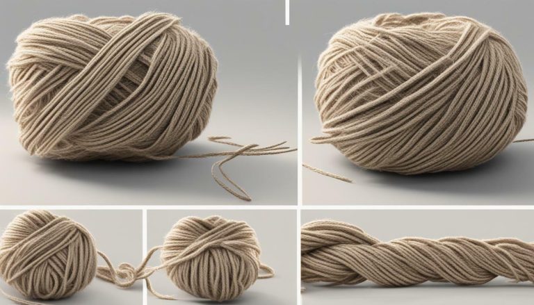 how to connect yarn ends