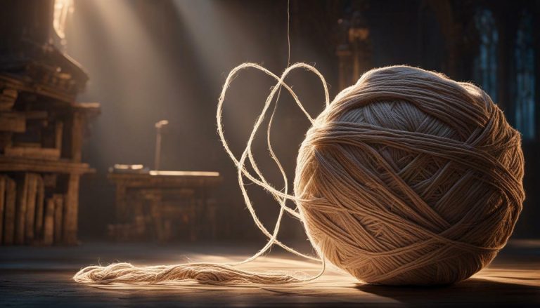 how to find end on yarn