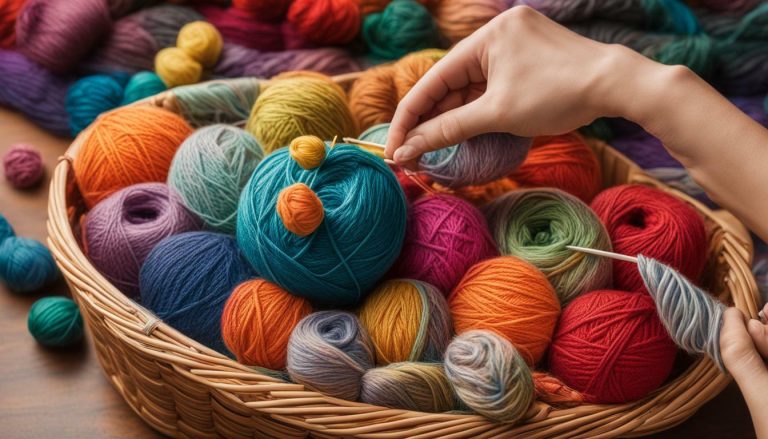 how to keep balls of yarn from unraveling